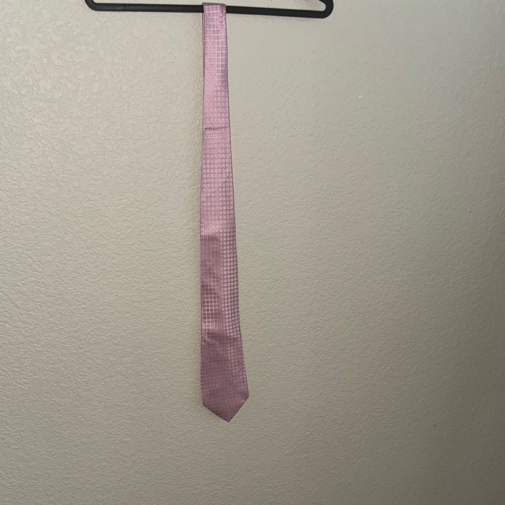 Croft & Barrow Pink Textured Tie